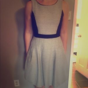 White House Black Market Fit n Flare Dress Sz 8
